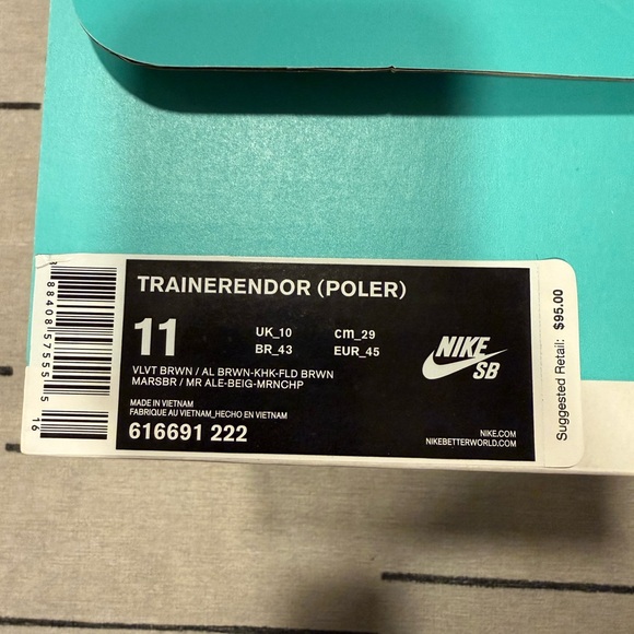 Nike SB Trainerendor x Poler - Size: US 11M - Picture 8 of 10